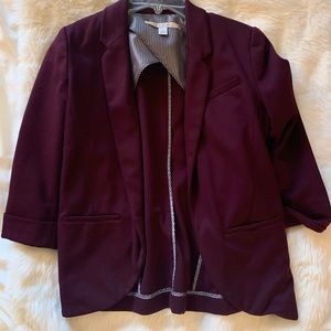 Lauren Conrad size 2 maroon blazer!